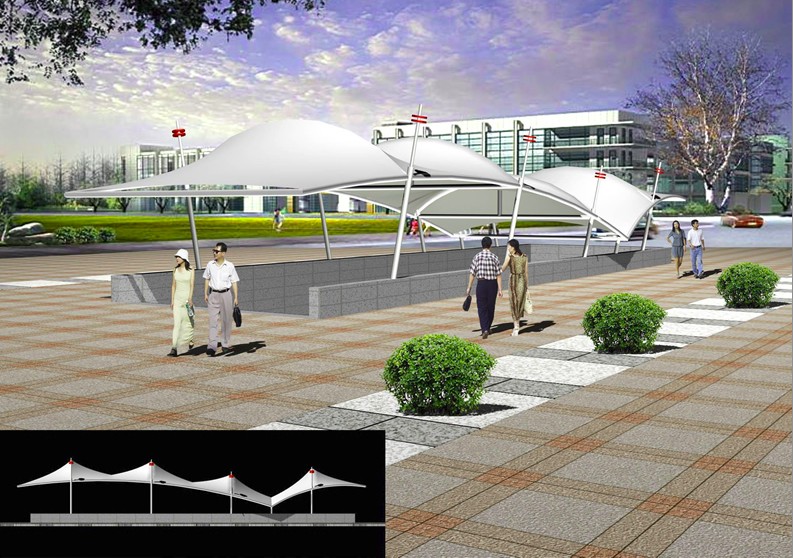 蔬菜生產基地膜結構